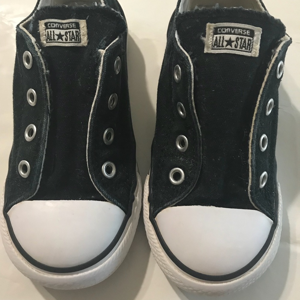 Converse Slip-on No Time to Lace 9 toddler Black